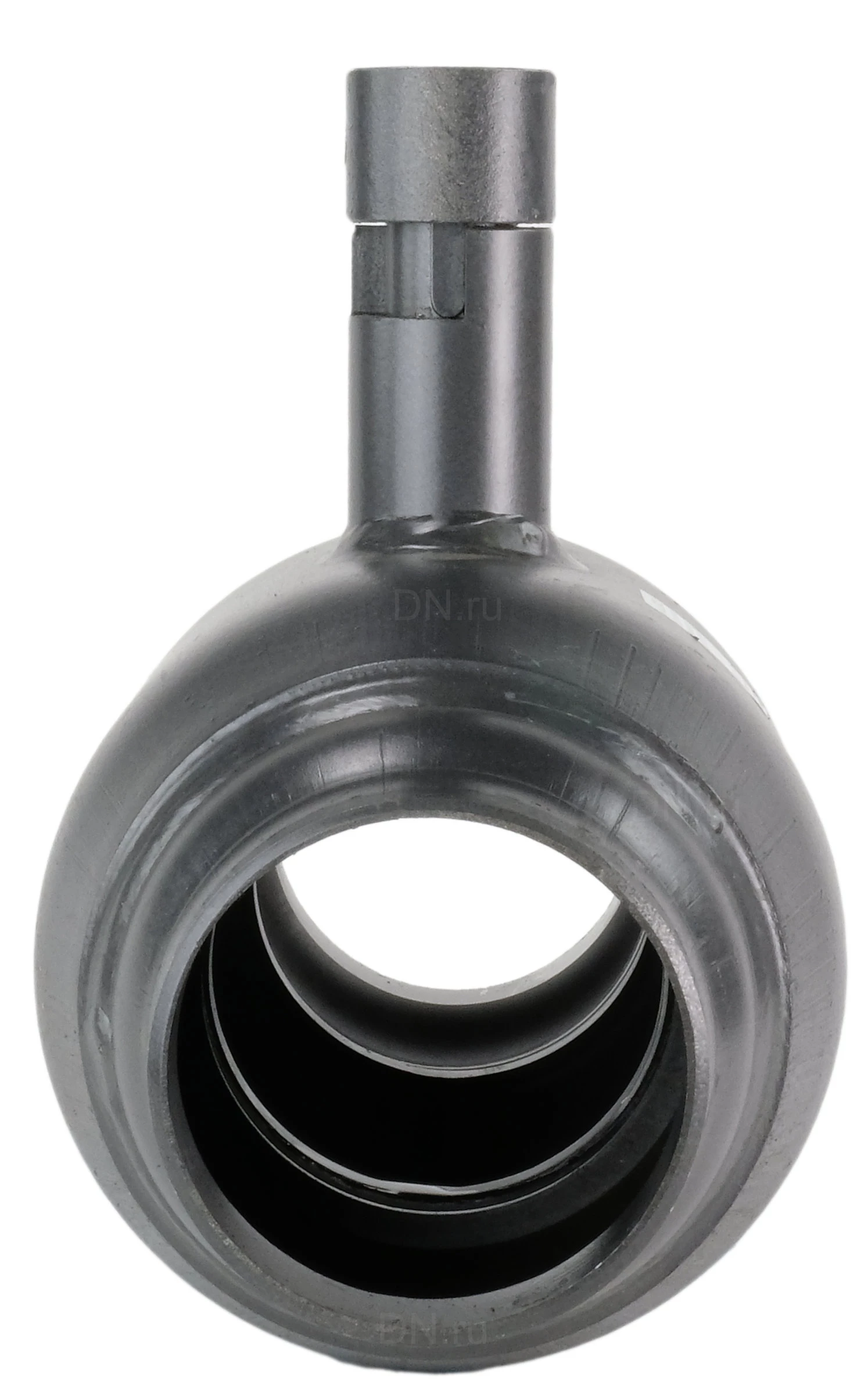 Изображение товара Кран шаровой ALSO КШ.П.П.080.25-01 Ду80 Ру25 полнопроходной, двухходовой, углеродистая сталь 20, уплотнение - PTFE, под приварку, ручка-рычаг