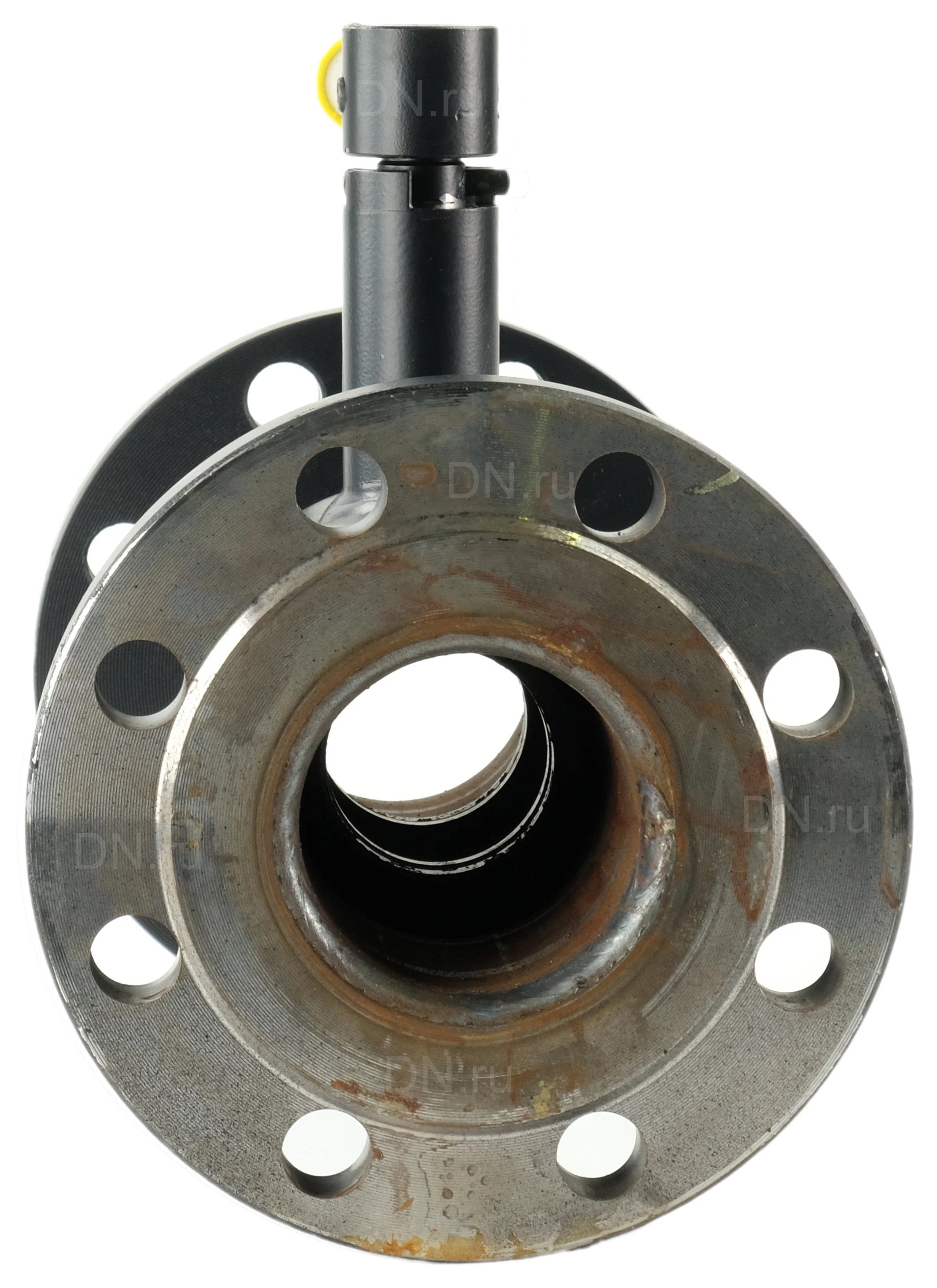 Изображение товара Кран шаровой Broen Ballomax КШТ 60.103.065 Ду65 Ру16 стандартнопроходной, двухходовой, сталь 09Г2С, уплотнение - PTFE, фланцевый, ручка-рычаг