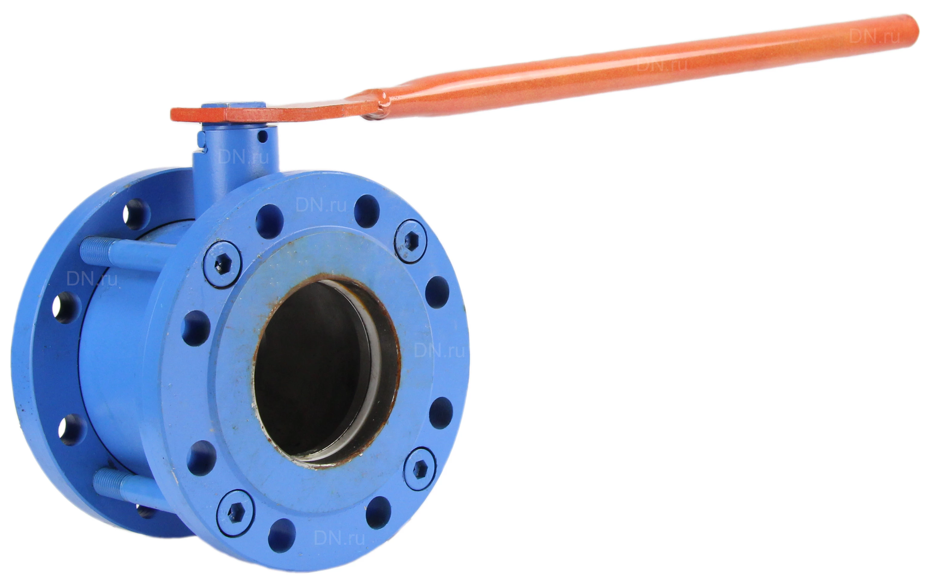 Изображение товара Кран шаровой Этон КШУ аналог 11с42п Ду125 Ру16 для систем теплоснабжения