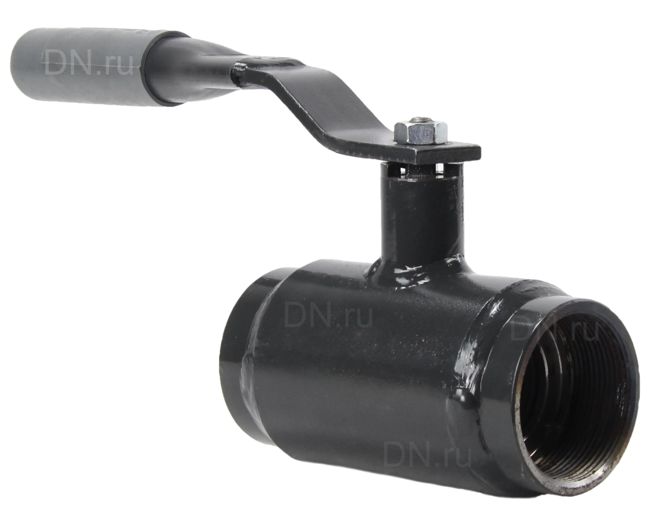 Изображение товара Кран шаровой Forteca КШС 180.1 11с67п 1/2″ Ду15 Ру40 стандартнопроходной, двухходовой, углеродистая сталь 20, уплотнение - фторопласт, внутренняя резьба, ручка-рычаг