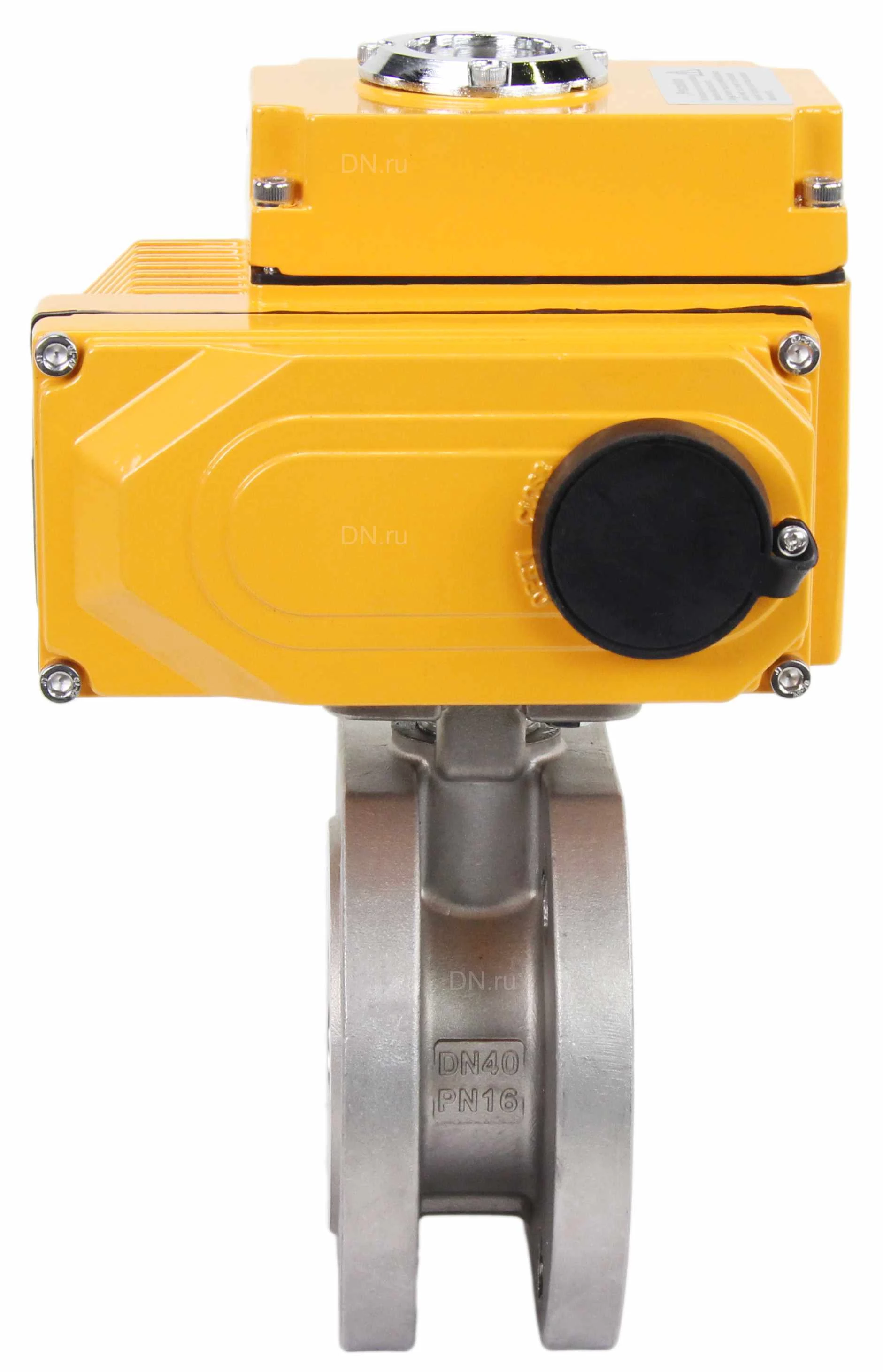 Изображение товара Кран шаровой DN ru BV3232P FP Fb ISO H Ду40 Ру16 с электроприводом QT N 005EM O1 220V