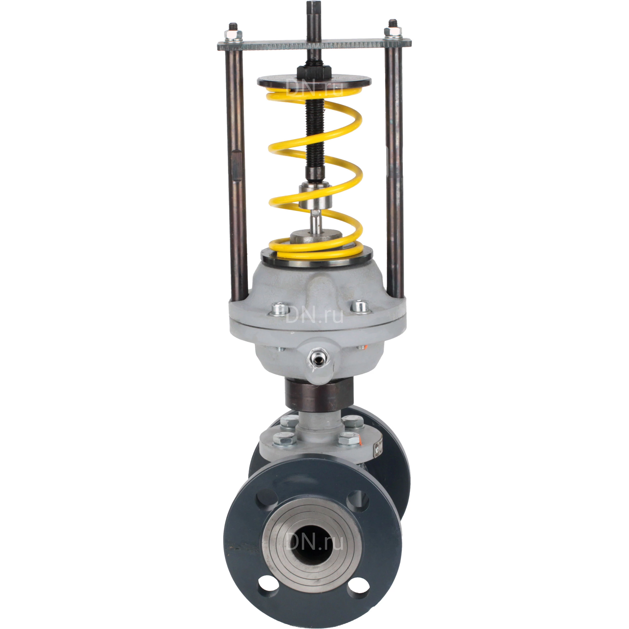 Изображение товара Регулятор давления после себя DN.ru PRA1030E-F-DA Ду15 Ру16 Kvs2,5 прямого действия, серый чугун СЧ20, фланцевый, Tmax до 150°С, диапазон настройки 0 (0,1 - 1 кгс/см2)