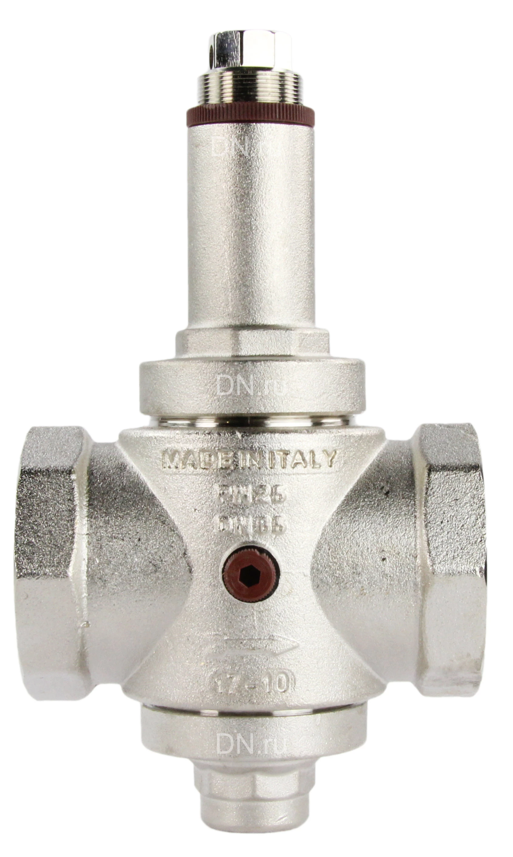 Изображение товара Редуктор давления Itap 143 2″ EUROPRESS Ду50 Ру25 под аксиальный манометр 1-6 бар резьбовой