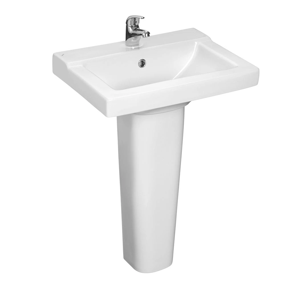 Изображение товара Умывальник Santeri Орион белый с переливом для ванной комнаты