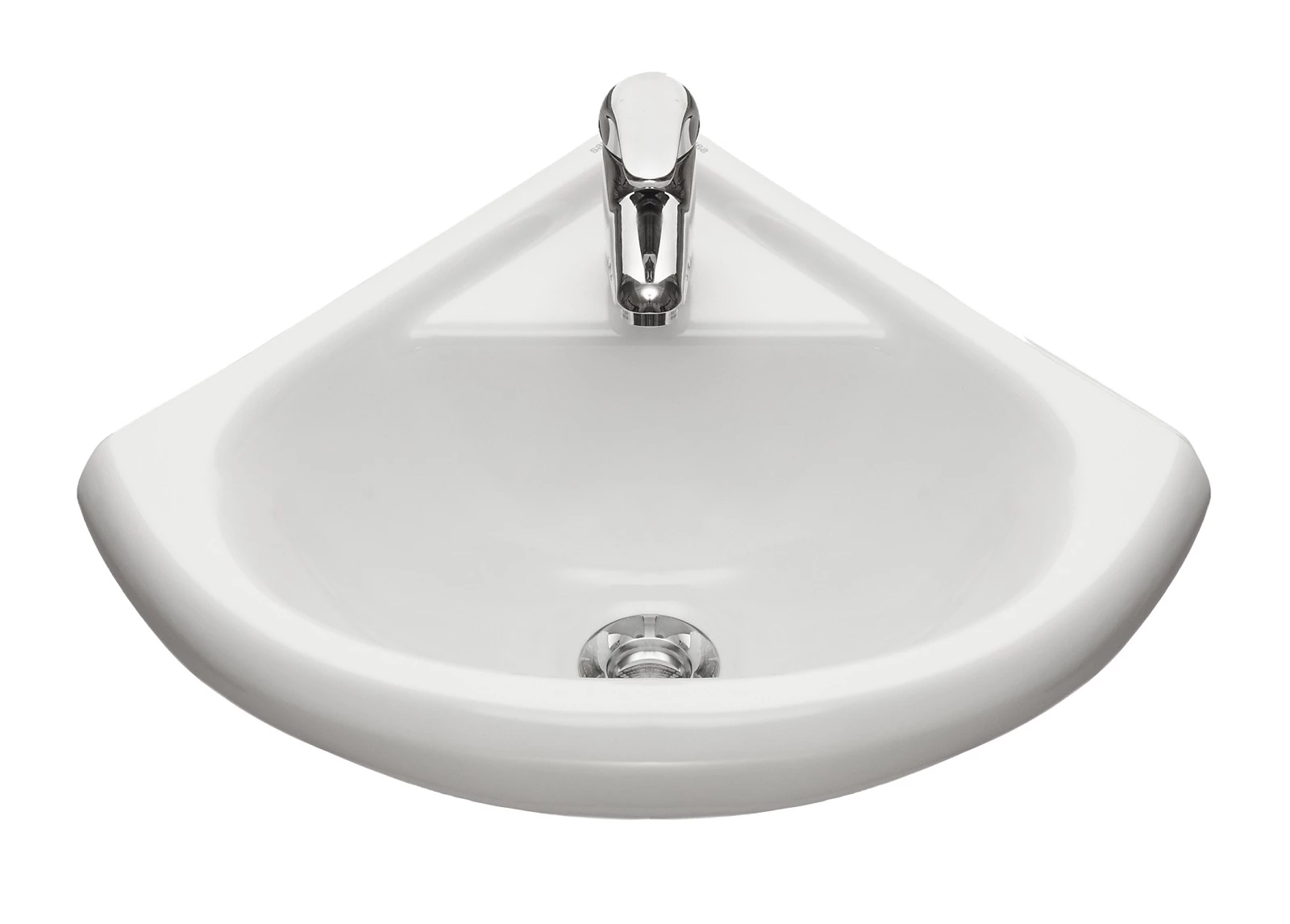 Изображение товара Рукомойник Santeri Радиан белый компактный для ванной подвесной