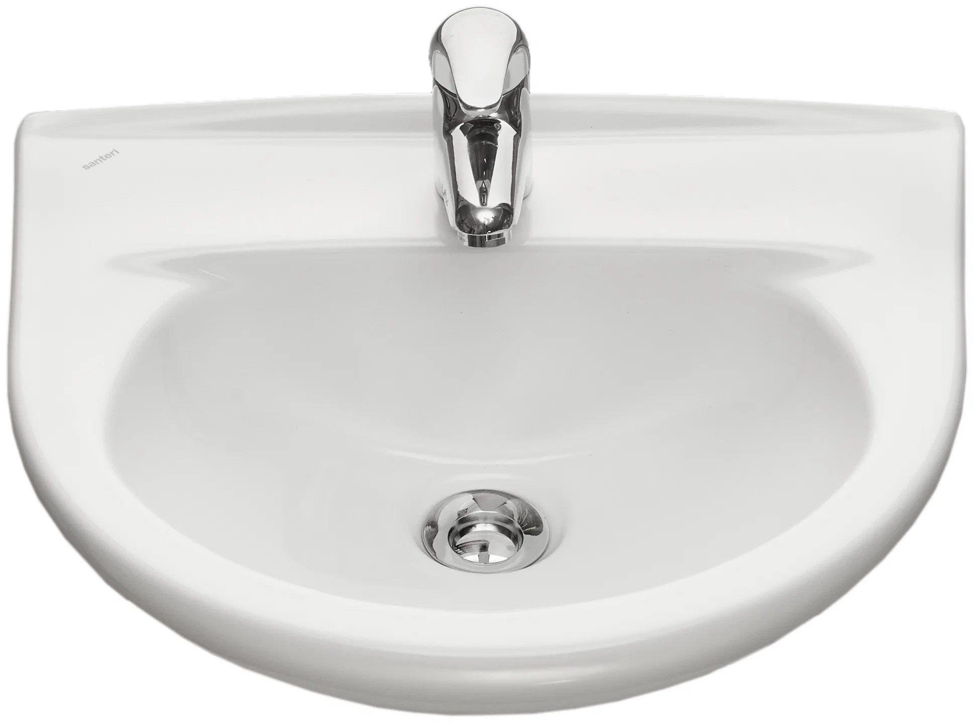 Изображение товара Мини-раковина Santeri Родничок белая для ванной подвесная