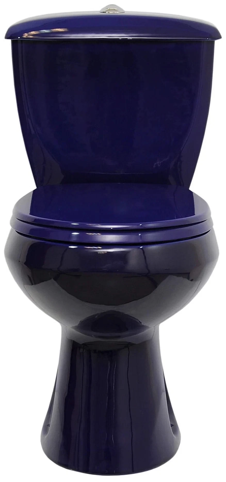 Изображение товара Унитаз-компакт Элисса Стандарт синий, напольный, с механическим сливом