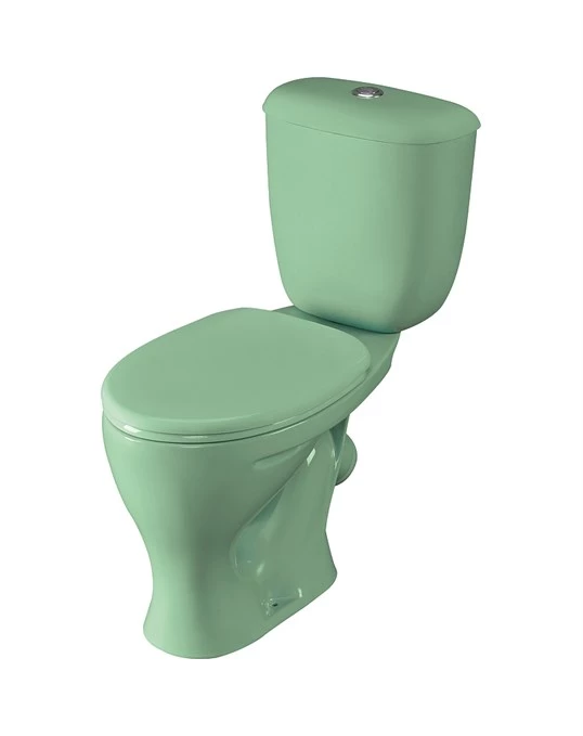 Изображение товара Унитаз-компакт Santeri Воротынский салатовый с косым выпуском