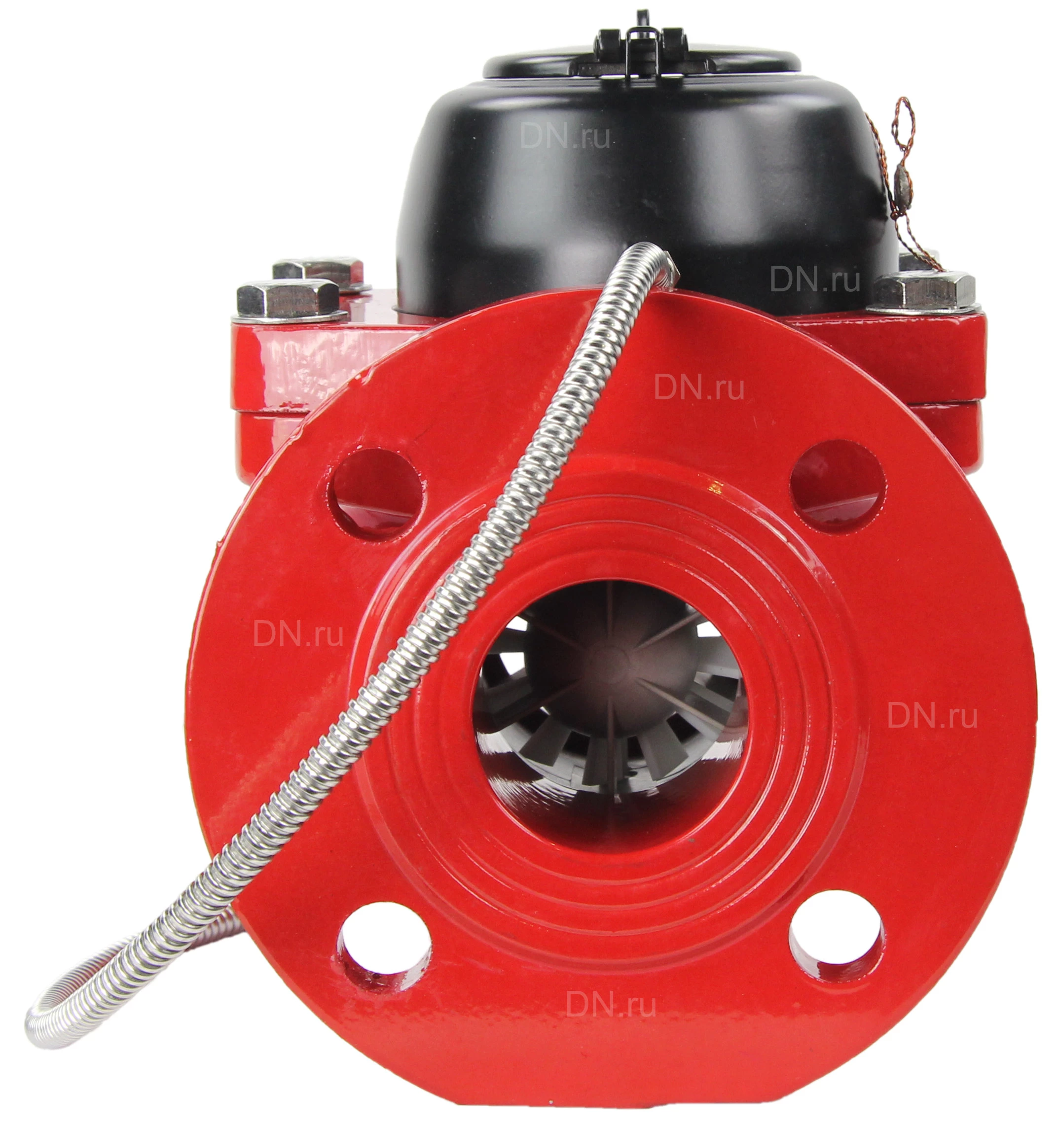 Изображение товара Счетчик воды Декаст СТВУ-65 ДГ1 Ду65 Ру16 турбинный, фланцевый, импульсный, до 120°С, L=200 мм