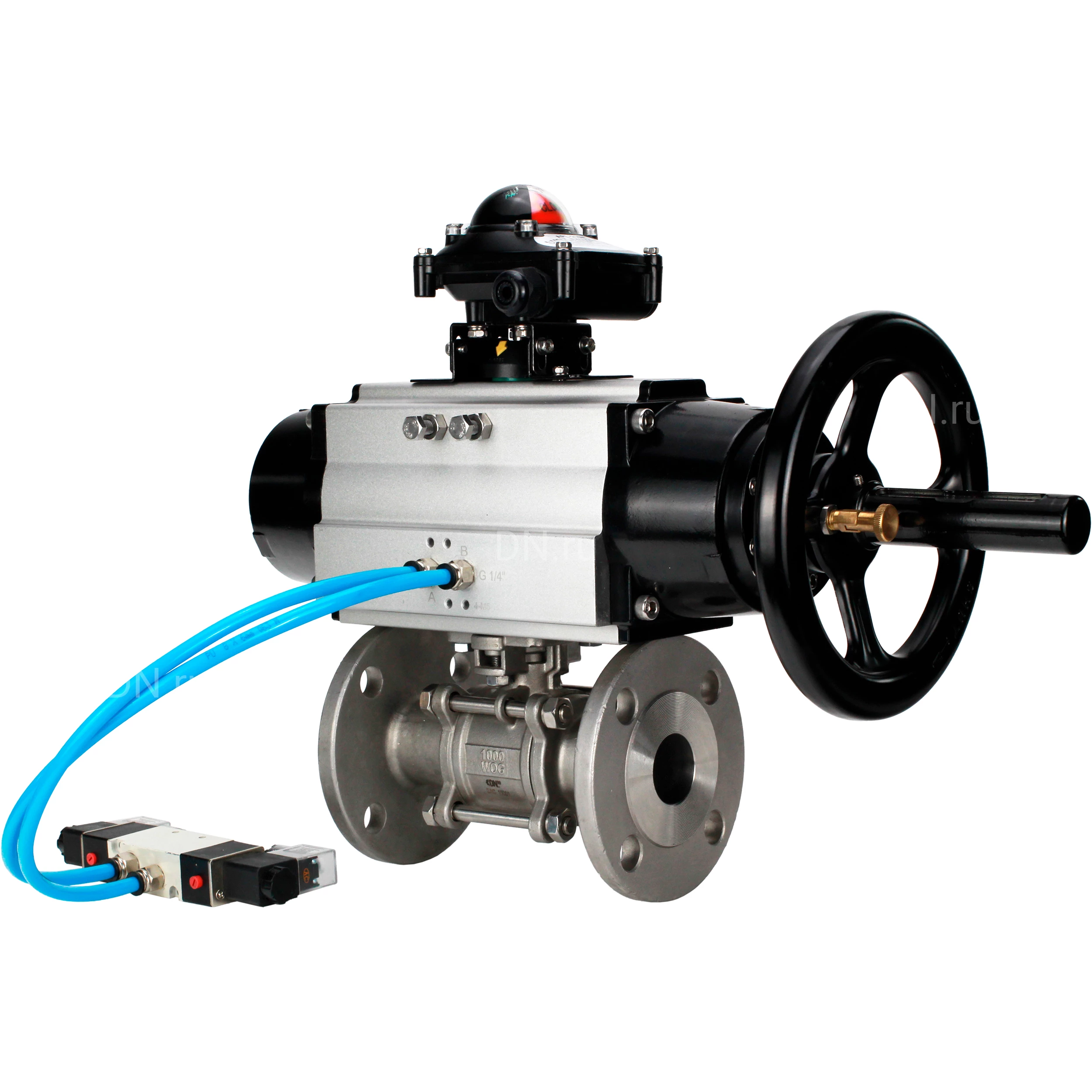 Изображение товара Кран шаровой DN.ru BV3232P(3pc)-FP-F-ISO-H Главная характеристика