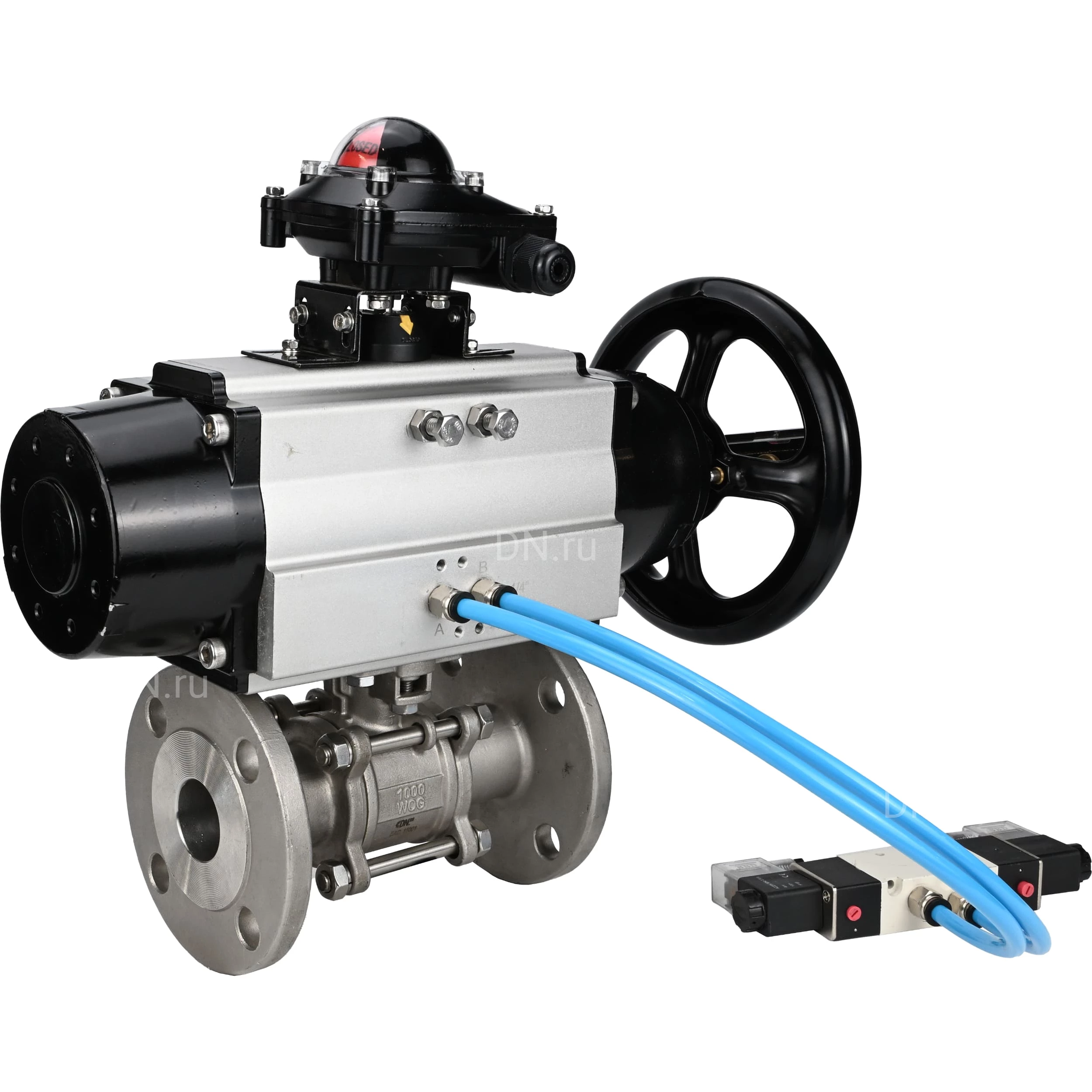 Изображение товара Кран шаровой DN80 BV3131P FP ISO-H с пневмоприводом 8K- PN25