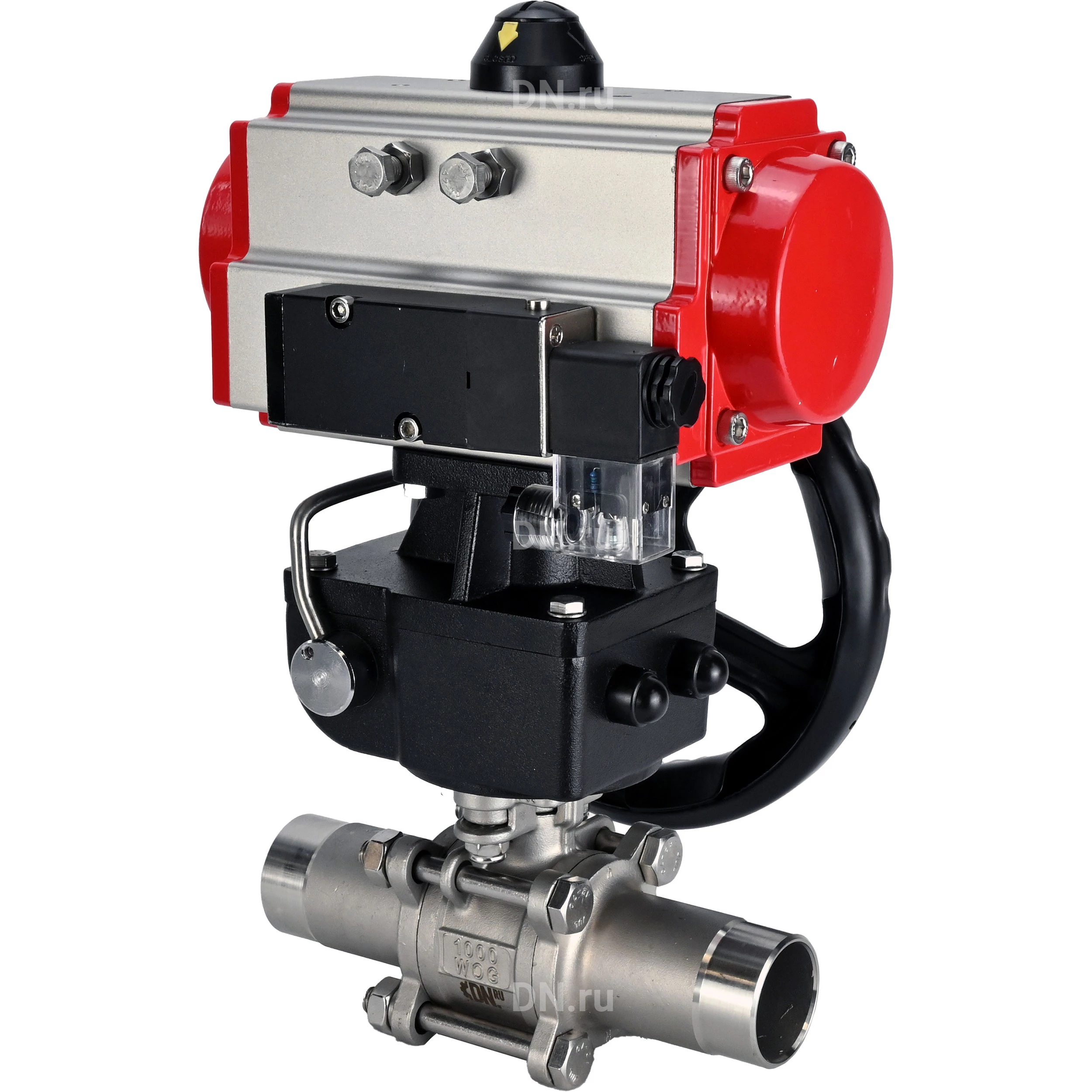 Изображение товара Кран шаровой DN.ru BV3232P(3pc)-FP-W-ISO-H LONG DN125