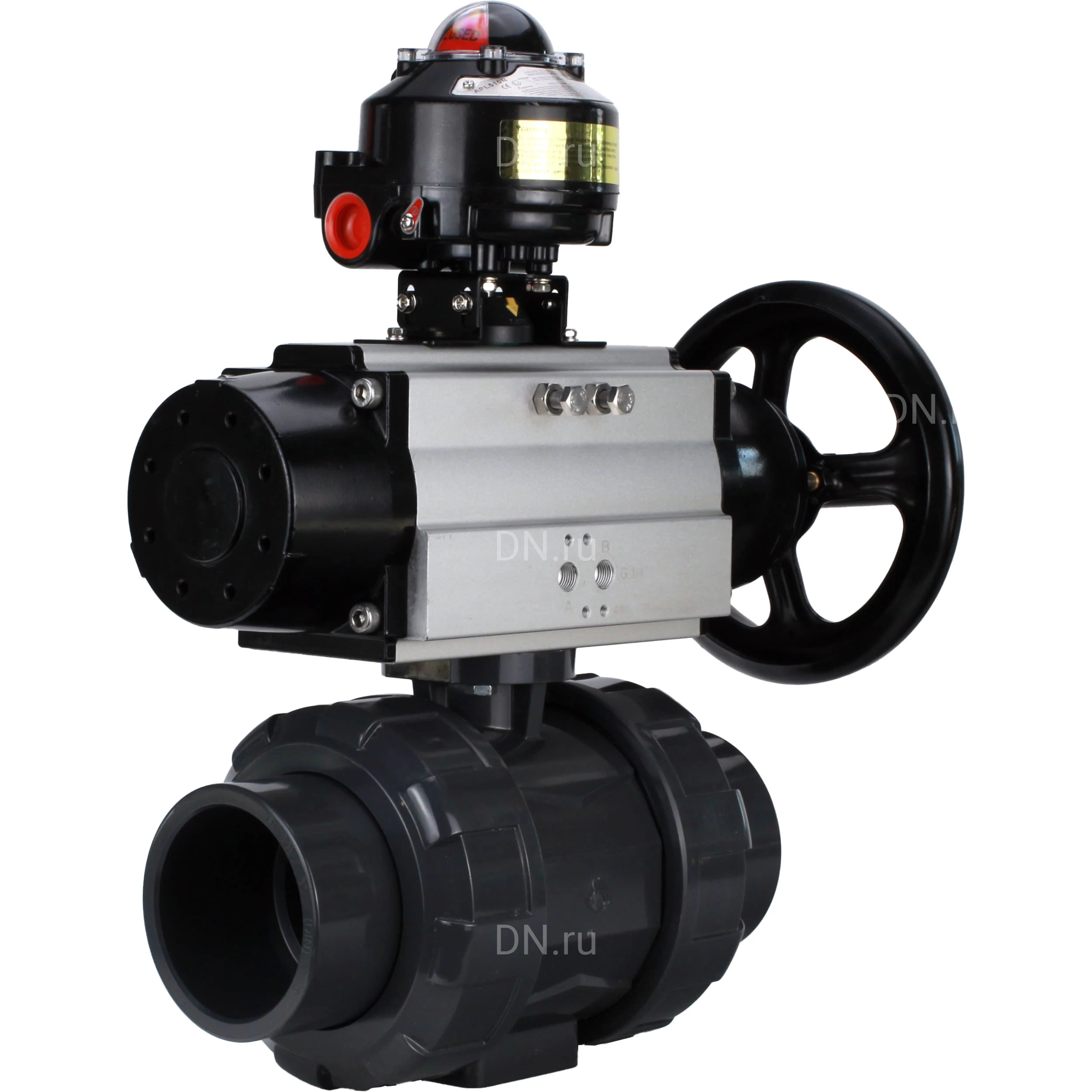 Изображение товара Кран шаровой DN40 с пневмоприводом BV4242E-FP-GRM-ISO