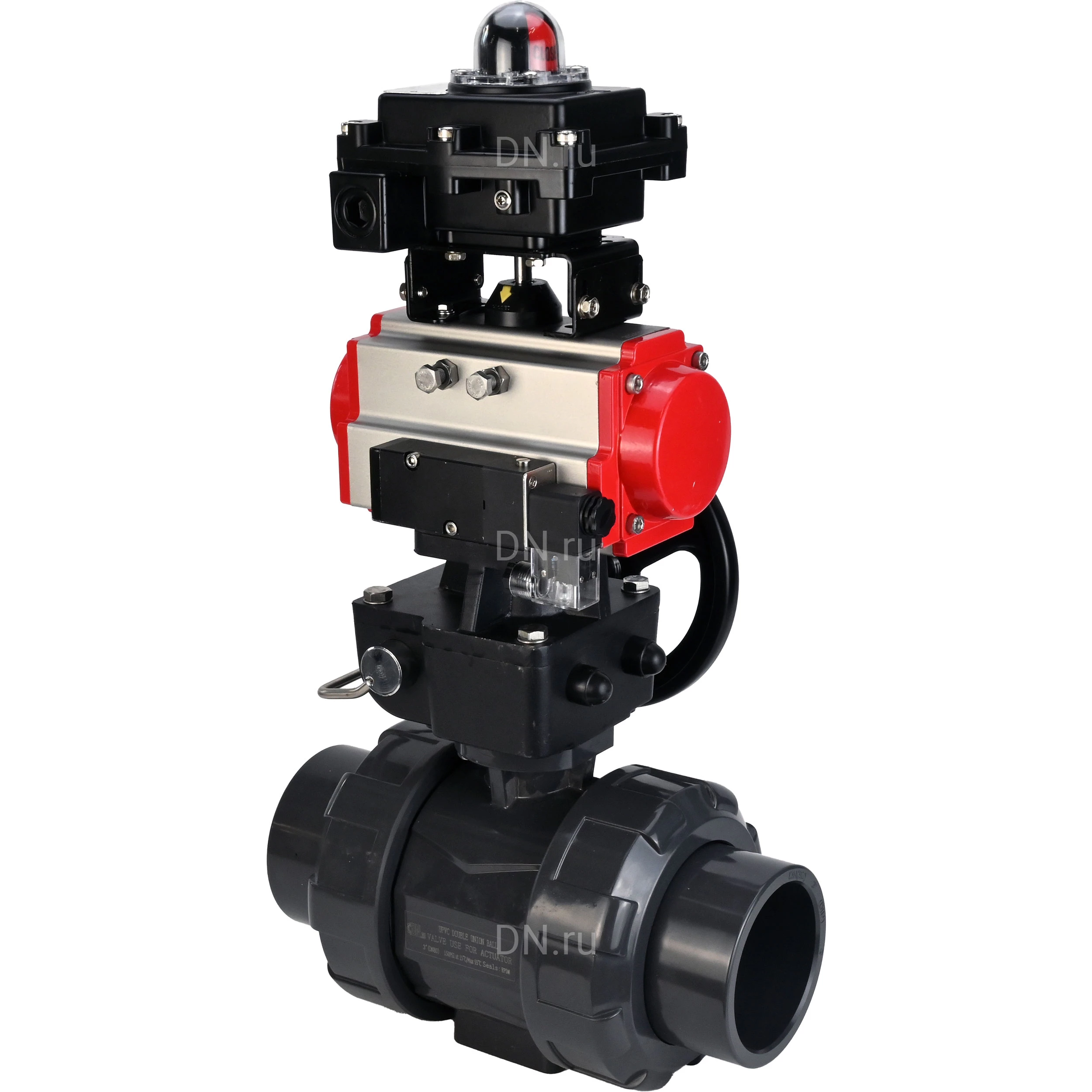 Изображение товара Кран шаровый BV4242E-FP-GRM-ISO Дн20 Ру10 с пневмоприводом