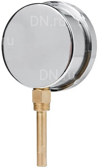 Изображение товара Термометр осевой биметаллический ФИЗТЕХ ТБф-120 d-100 U=100 0-160°C IP54