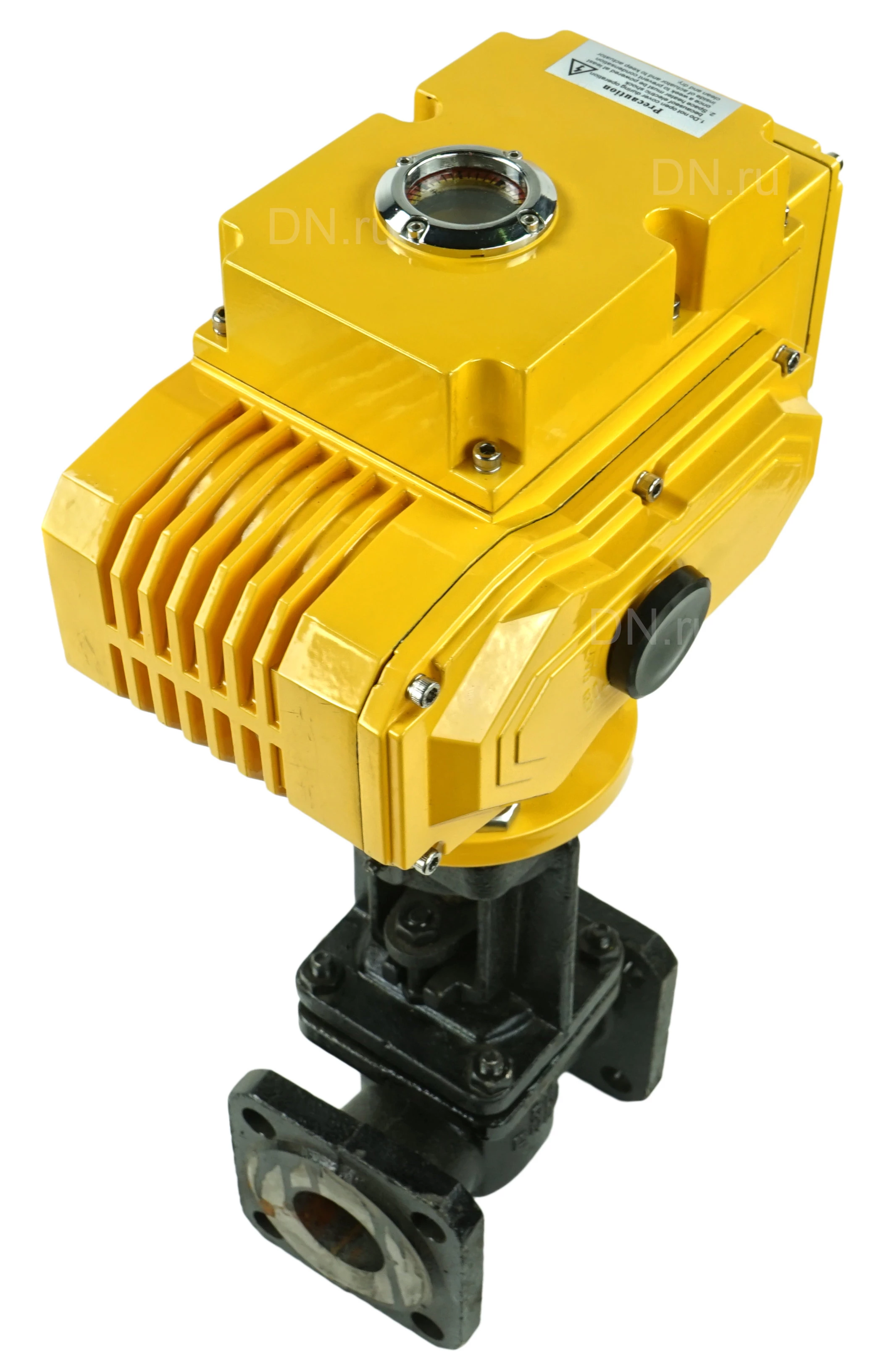 Изображение товара Задвижка параллельная 30ч906бр с электроприводом DN.ru 220 В Ду100 фланцевая