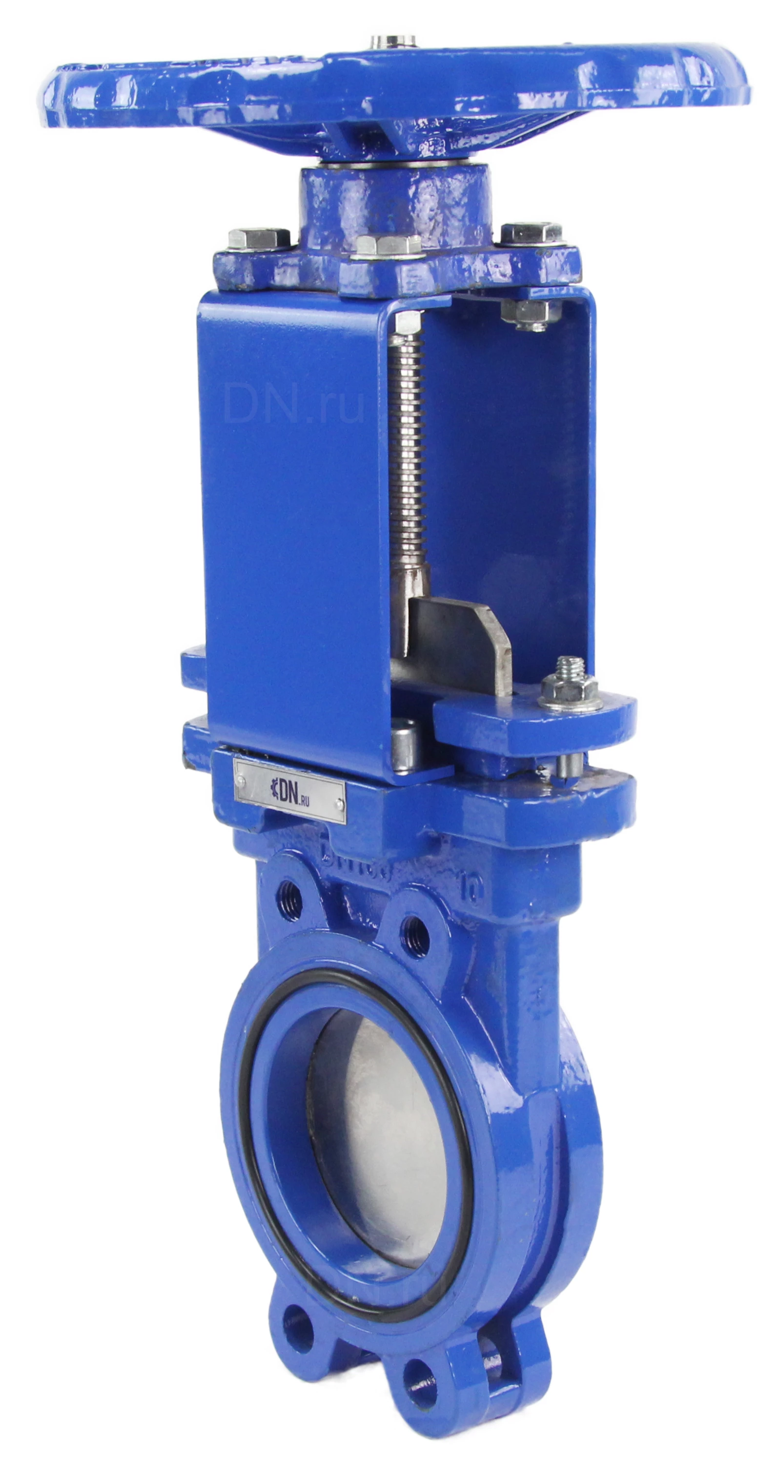 Изображение товара Задвижка шиберная DN.ru GVKR1331N-2W-Fb-S Ду100 Ру10