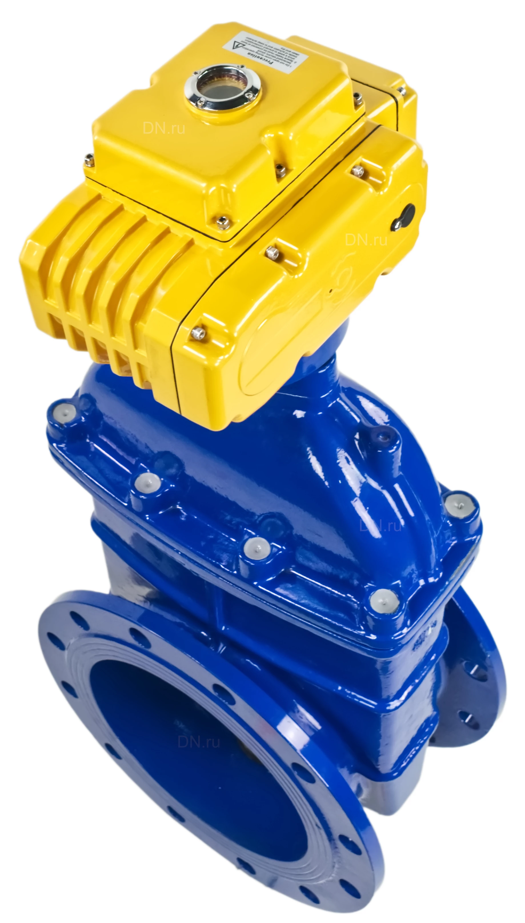 Изображение товара Задвижка клиновая DN.ru 30ч939р Ду300 Ру10 с электроприводом