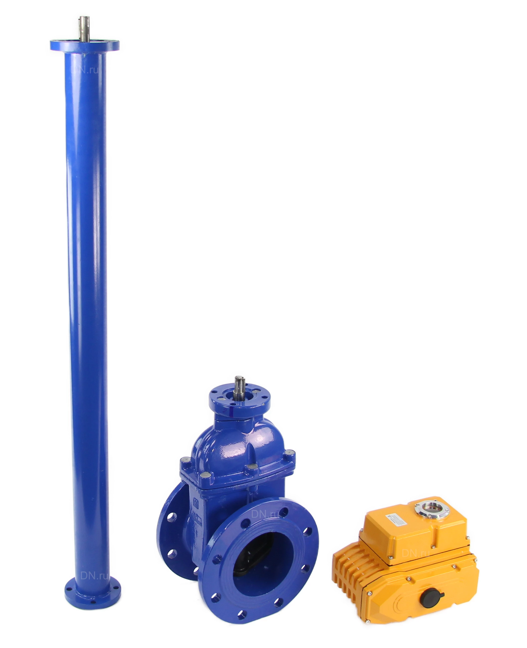 Изображение товара Задвижка клиновая 30ч939р DN50 с электроприводом и фланцем по ГОСТ