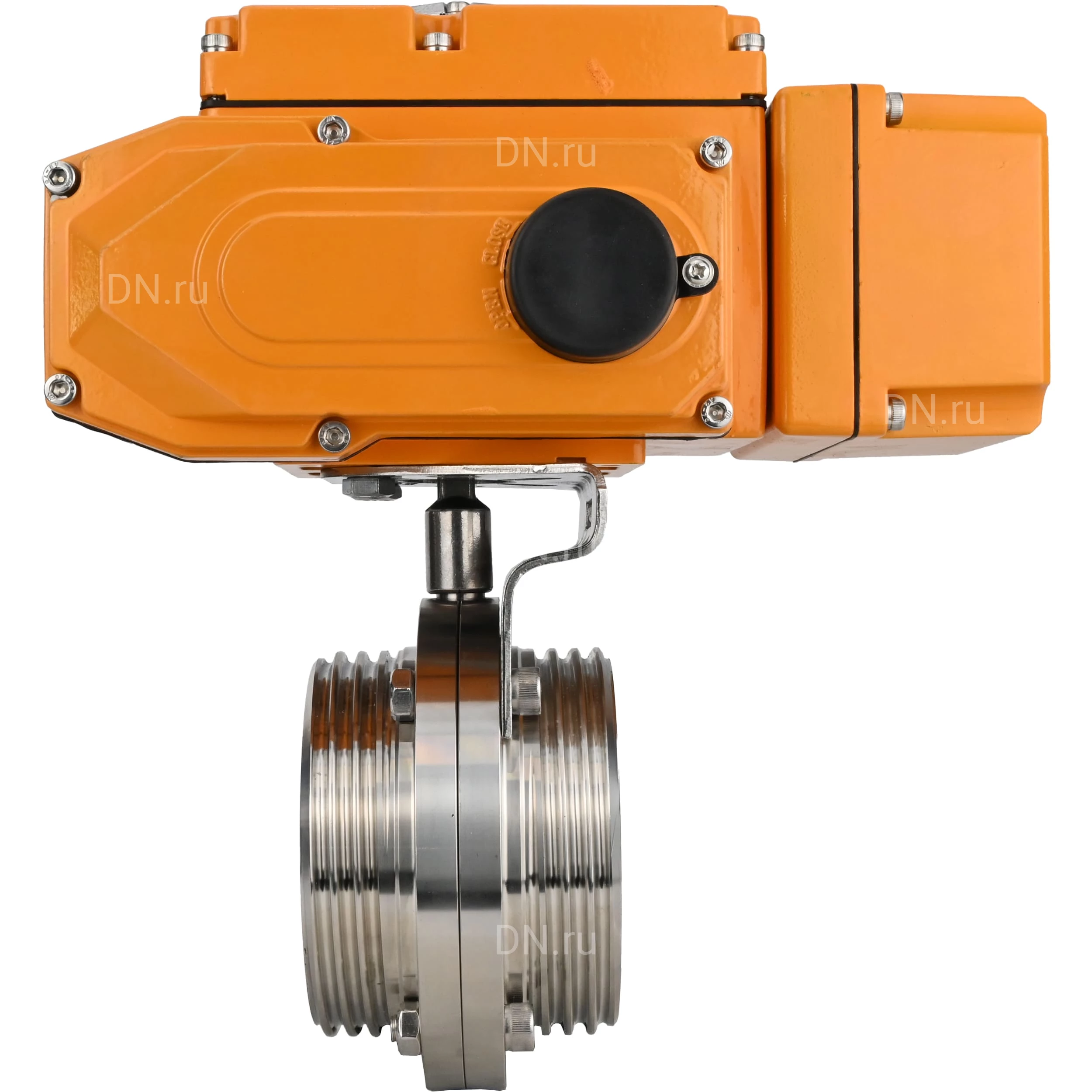Изображение товара Затвор дисковый поворотный DN.ru WBV3131E 2W T H Ду20 с электроприводом 220В