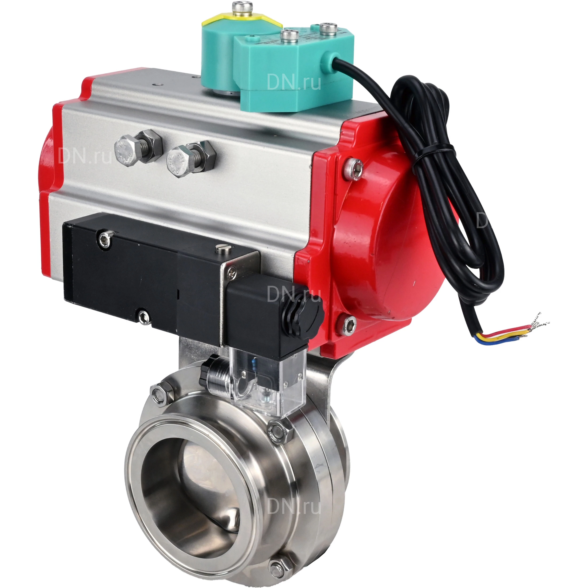 Изображение товара Затвор дисковый поворотный кламповый DN.ru WBV3131S-2W-C-H Ду15 Ру10