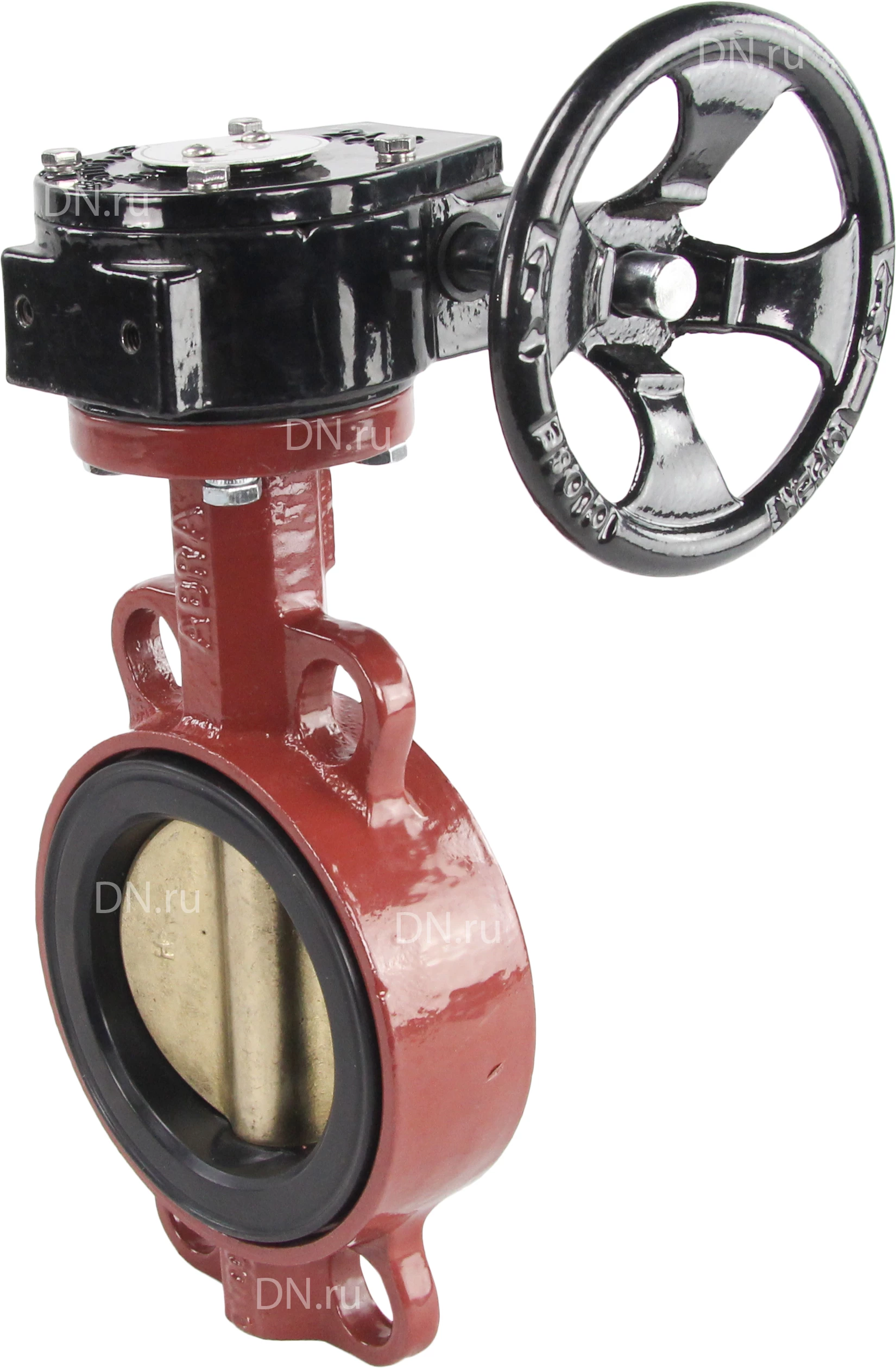 Изображение товара Затвор дисковый поворотный ABRA BUV-VF843D-G Ду250 Ру16 межфланцевый