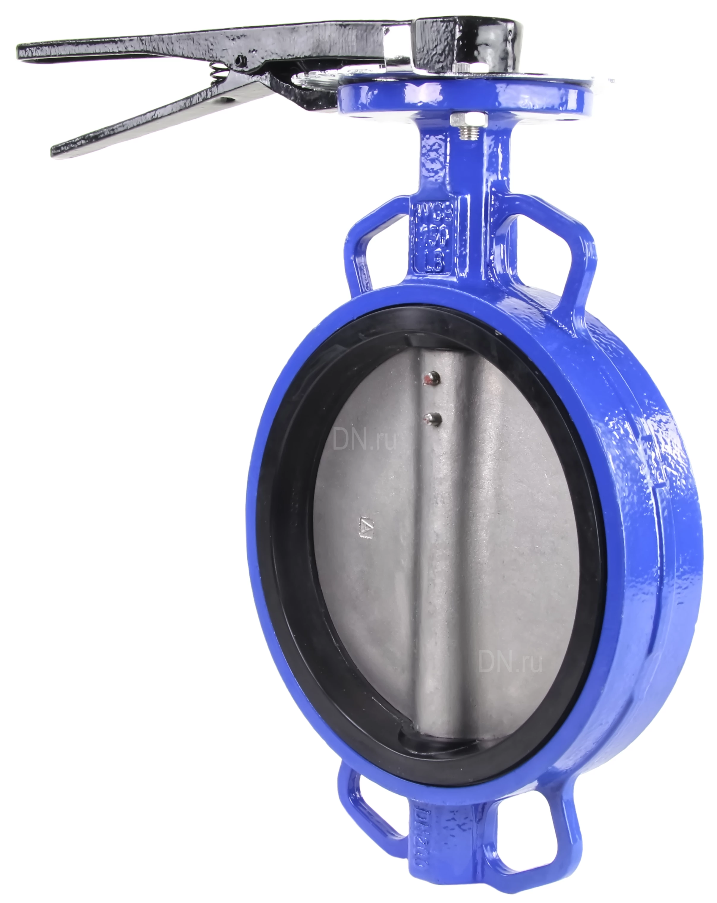 Изображение товара Затвор дисковый поворотный DN.ru WBV3432E-2W-Fb-H Ду300 Ру16