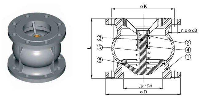 Клапаны Обратные Пружинные Купить