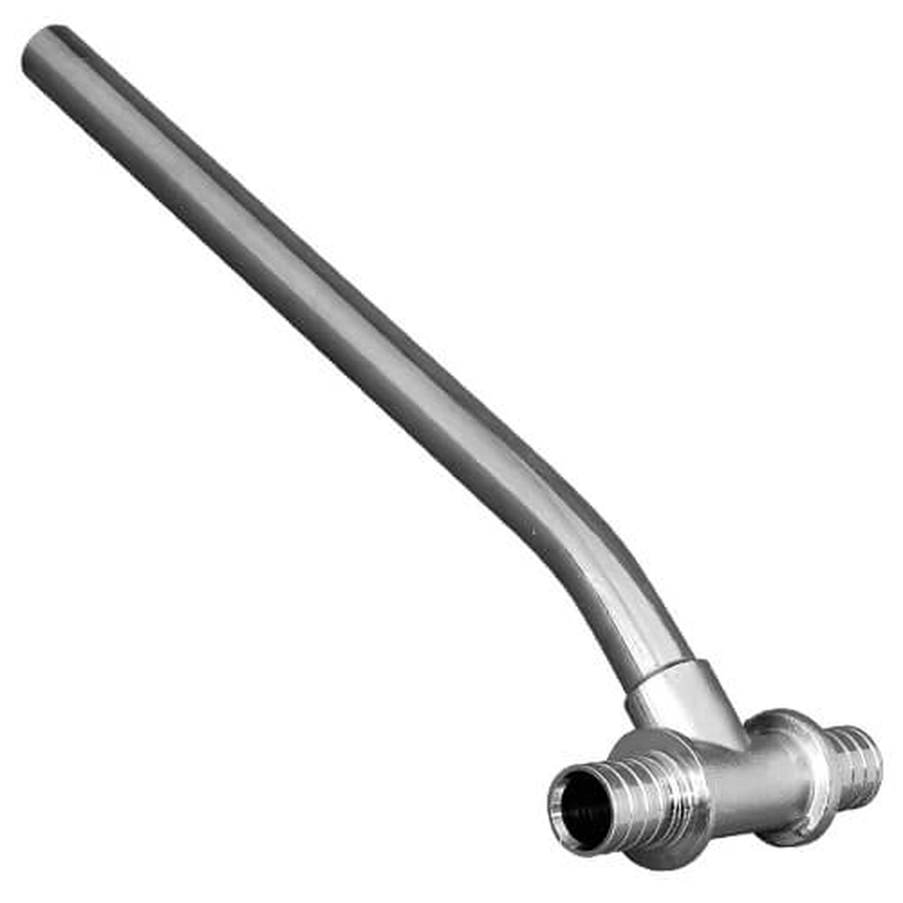 Трубка для поключения радиатора Altstream Т-образная Дн20x25 Ру10 L= 250 аксиальная, мм для труб РЕ-Х и PE-RT