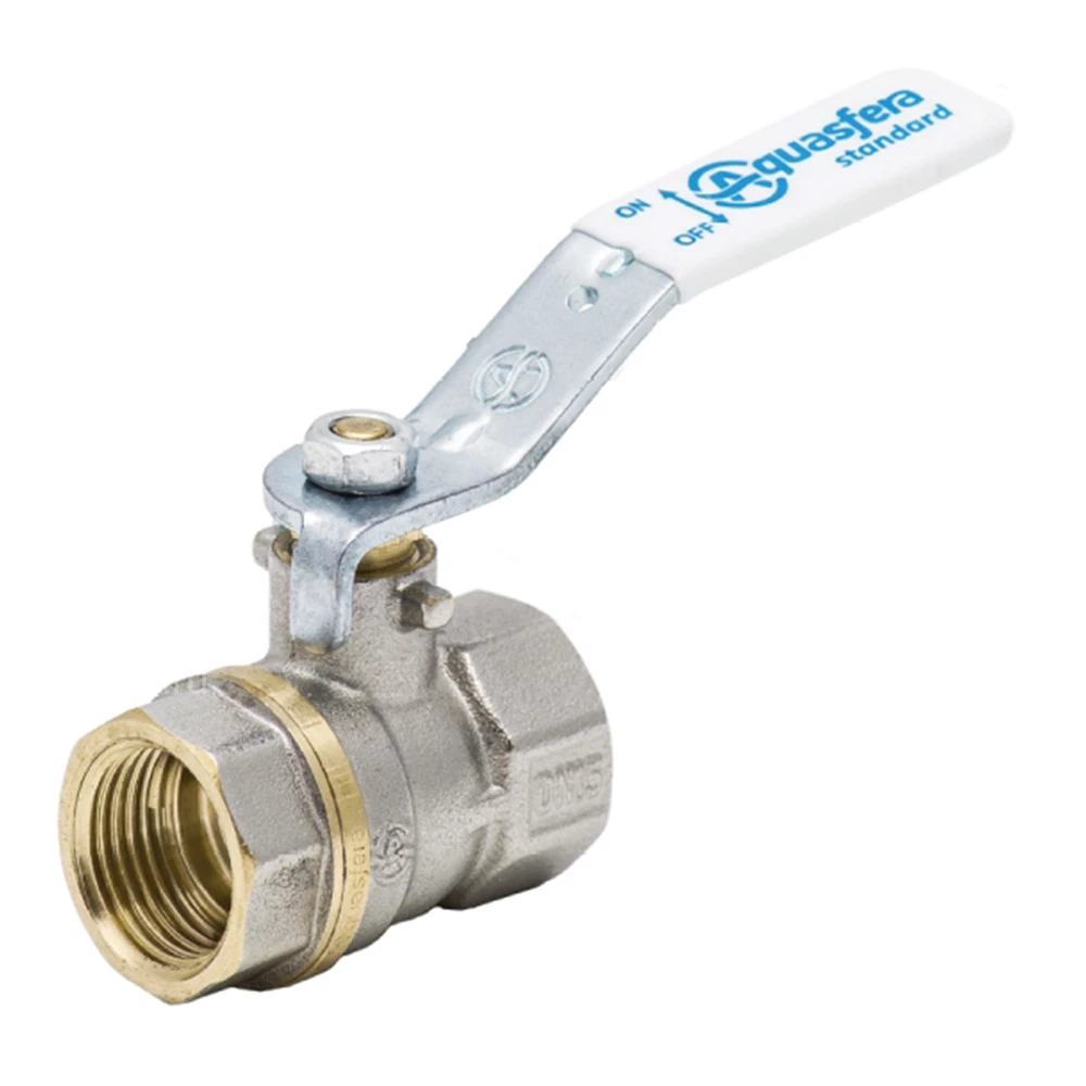 Кран шаровой 1101 Aquasfera Standard 1″ Ду25 Ру25 полнопроходной, никелированный, внутренняя резьба, ручка-рычаг (1101-03) Эскиз Кран шаровой 1101 Aquasfera Standard 1″ Ду25 Ру25 полнопроходной, никелированный, внутренняя резьба, ручка-рычаг (1101-03)