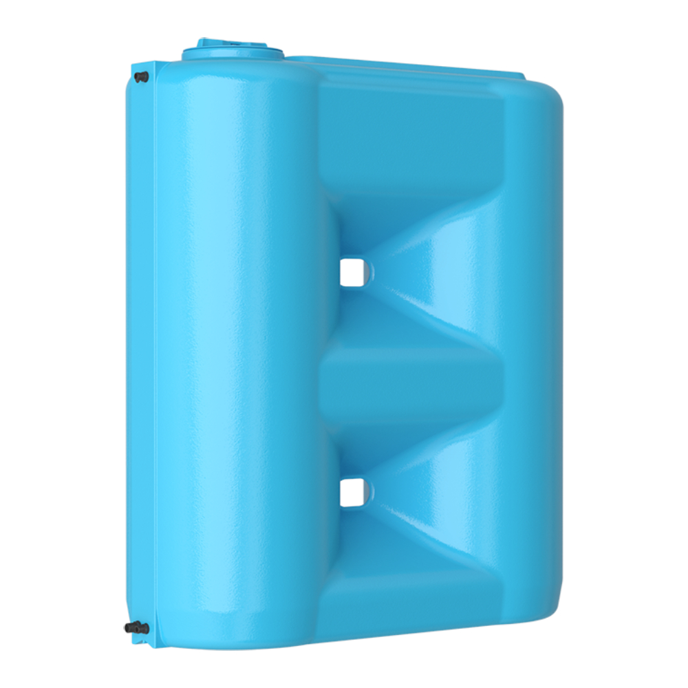 Бак для воды Aкватек Combi W-2000 BW объем – 2000л с поплавком, материал – полиэтилен, сине-белый