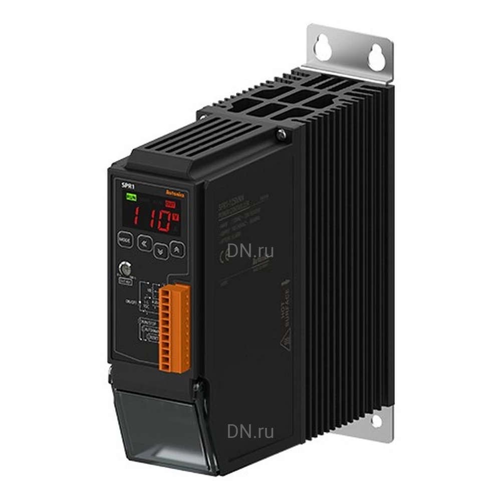 Регулятор мощности Autonics SPR1-250NFF однофазный, номинальный ток нагрузки 50A, напряжение нагрузки 220VAC, вход 4-20mA, 100-240В