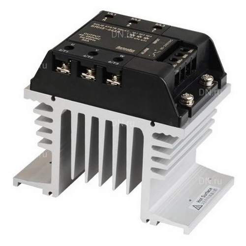 Реле твердотельные Autonics SRH3 трехфазные, ток нагрузки 15-75А, с радиатором