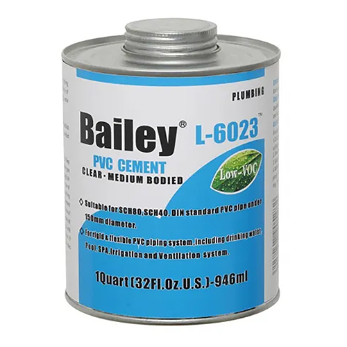 Клеи Bailey L-6023 для труб ПВХ