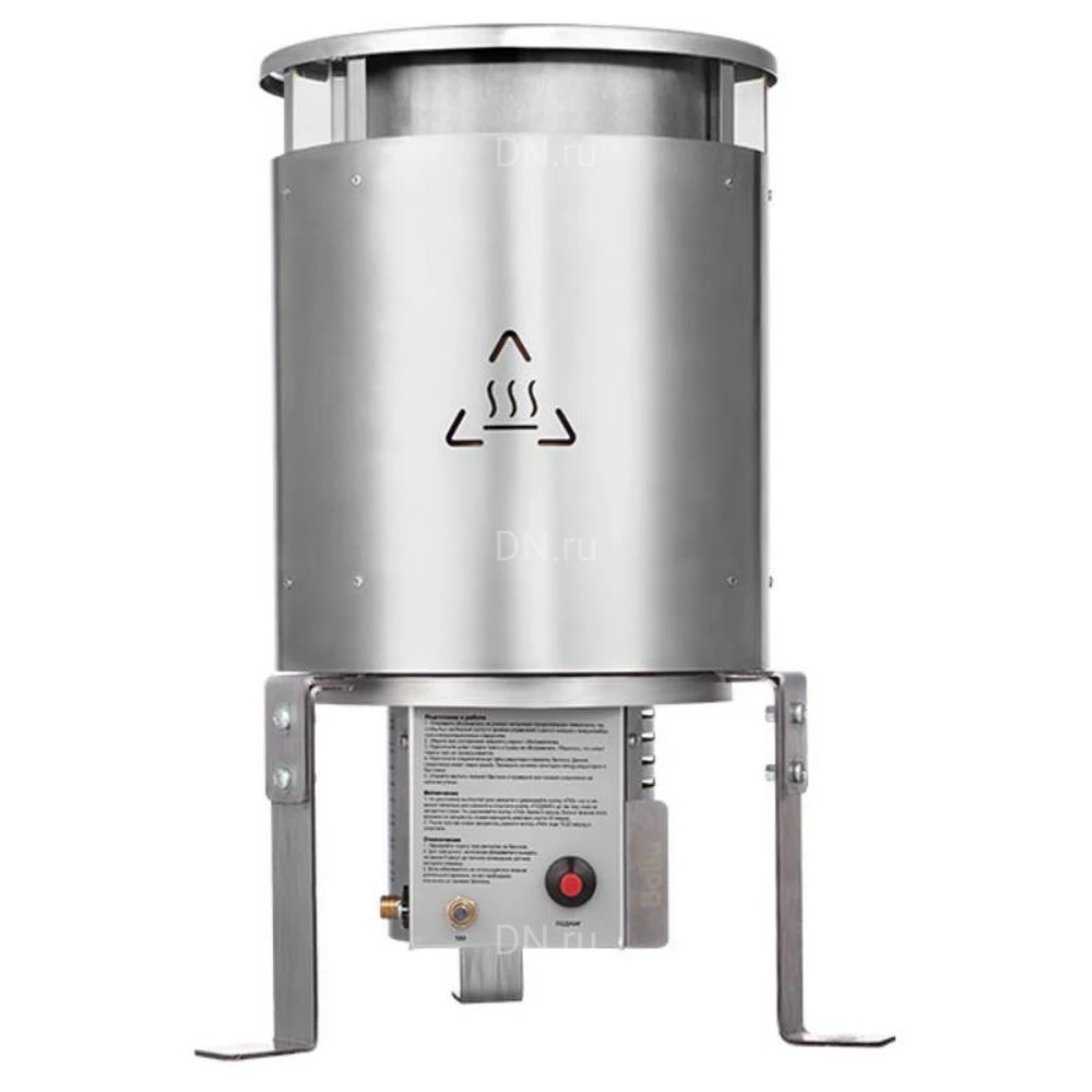 Обогреватель инфракрасный Ballu BIGH-10 газовый, для дома, мощность - 10кВт, площадь - 100м2, корпус - сталь, IP10, расход топлива - 0.7-0.8кг/ч