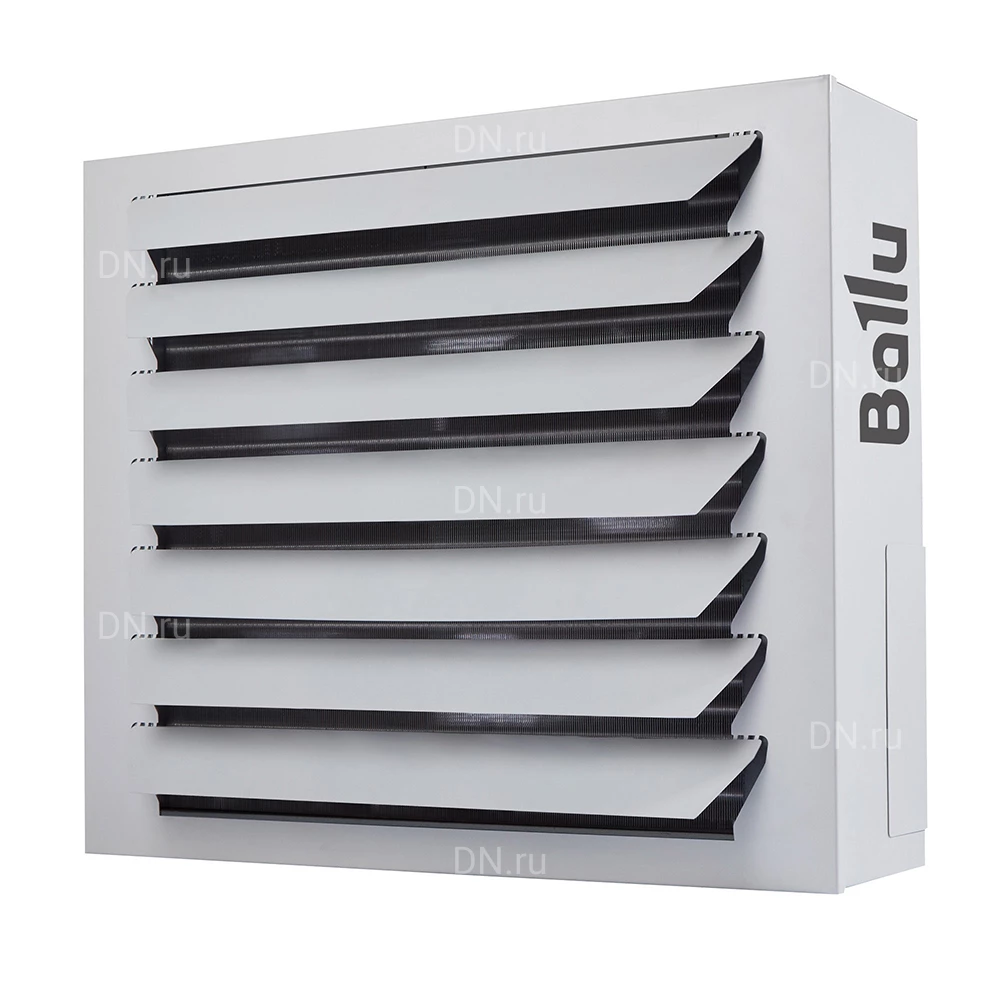 Тепловентилятор Ballu BHP-W4-40-S водяной, корпус - металл, IP58, максимальная дальность струи - 30м