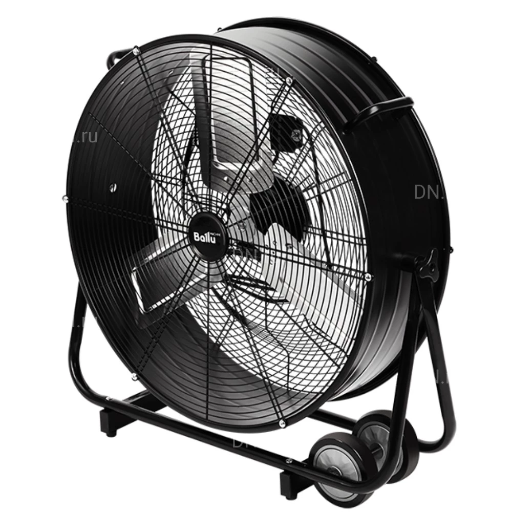Вентилятор Ballu BIF-12D промышленный, корпус - металл, производительность - 12500 м3/час, мощность - 250 Вт, IP21, количество лопастей - 3