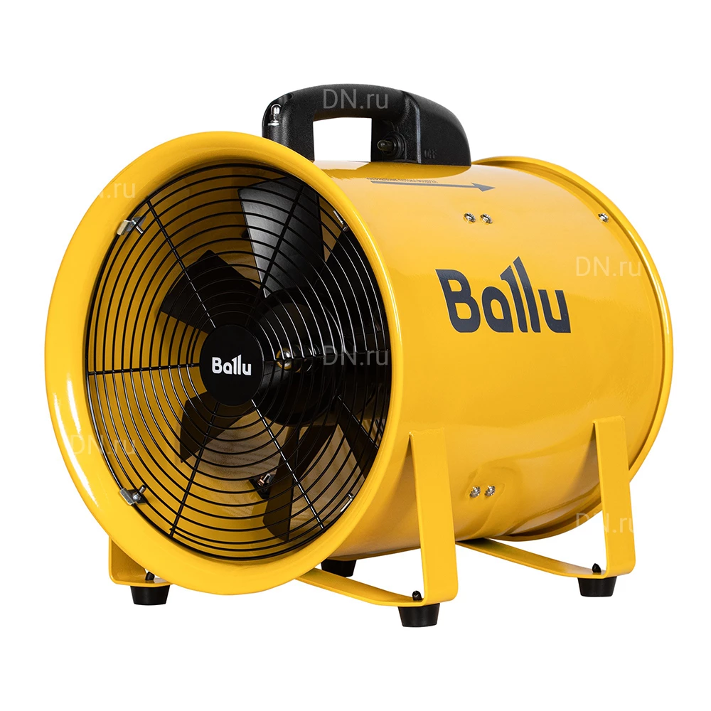Вентилятор Ballu BIF-X12 промышленный, корпус - металл, производительность - 3900 м3/час, мощность - 320 Вт, IP44, количество лопастей - 7