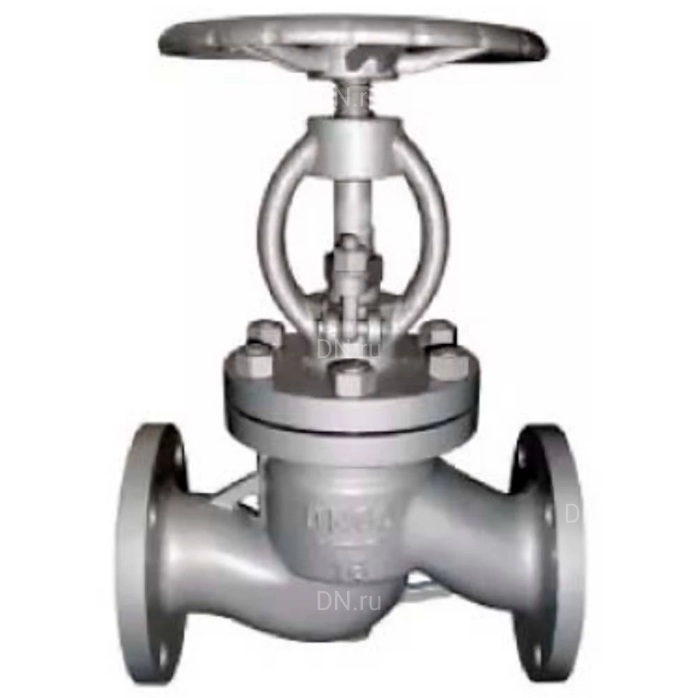 Клапан запорный сальниковый 15с22нж BasicStandard VSO3434M-F-S Ду20 Ру40, фланцевый, корпус - углеродистая сталь WCB, диск - углеродистая сталь WCB, уплотнение - металл, управление - штурвал