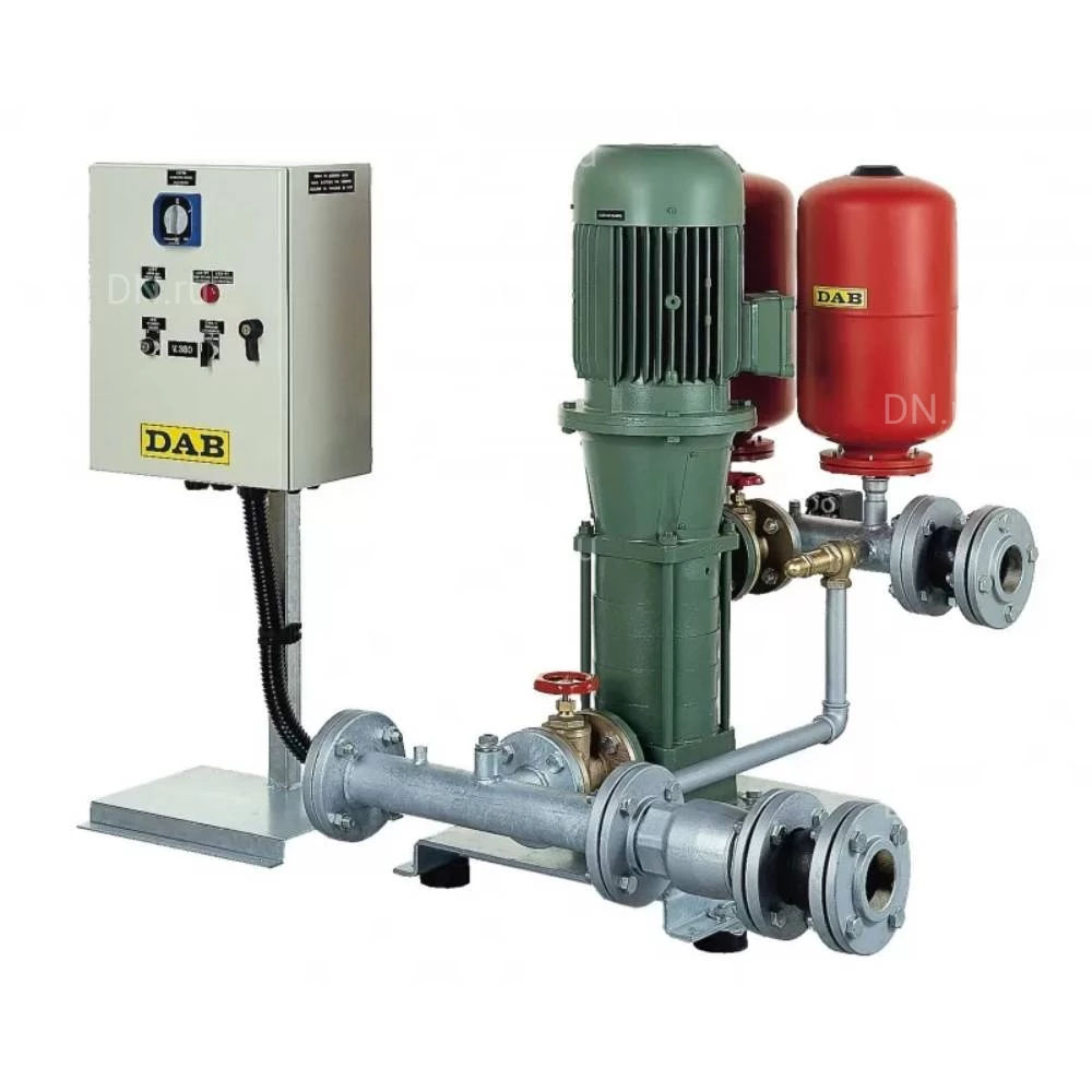 Насосная станция DAB 1 KV 10/8 T IE3 поверхностная, корпус - нержавеющая сталь, мощность - 2.2кВт, производительность - 220л/мин, 380В