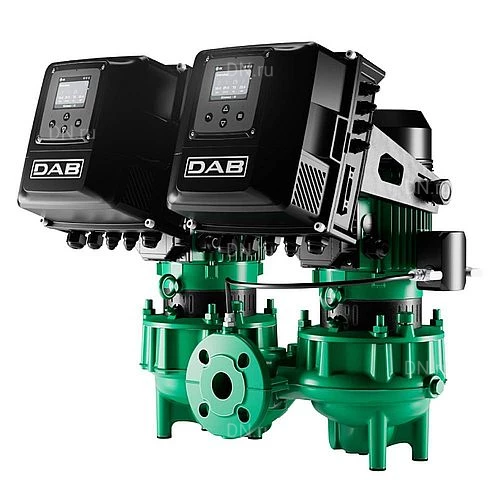 Насосы циркуляционные DAB DCP-GE 65 поверхностные, корпус - чугун, мощность - 1.96-18.07кВт, напор - 14.4-54.3м, производительность - 800-1500л/мин, 220-380В