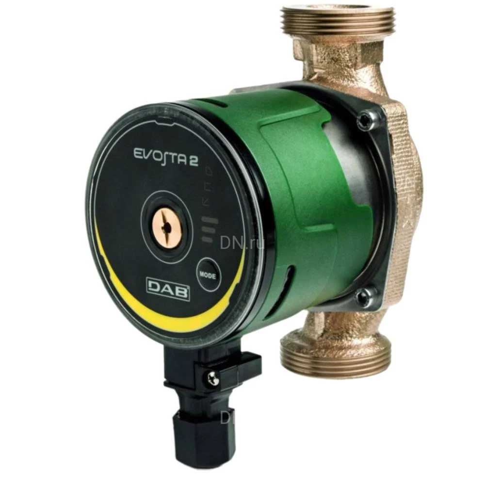 Насос циркуляционный DAB EVOSTA 2 80/150 SAN 1″ M поверхностный, корпус - нержавеющая сталь, мощность - 0.055кВт, напор - 8м, производительность - 70л/мин, 220В