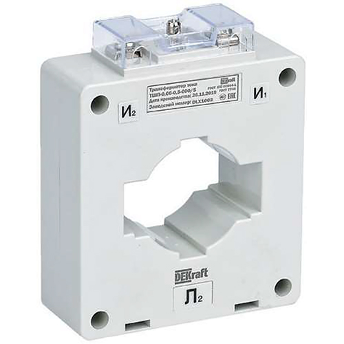 изображение Трансформаторы тока Dekraft ТШП-0.66-60 600/5A 10ВА класс 0.5 шинные