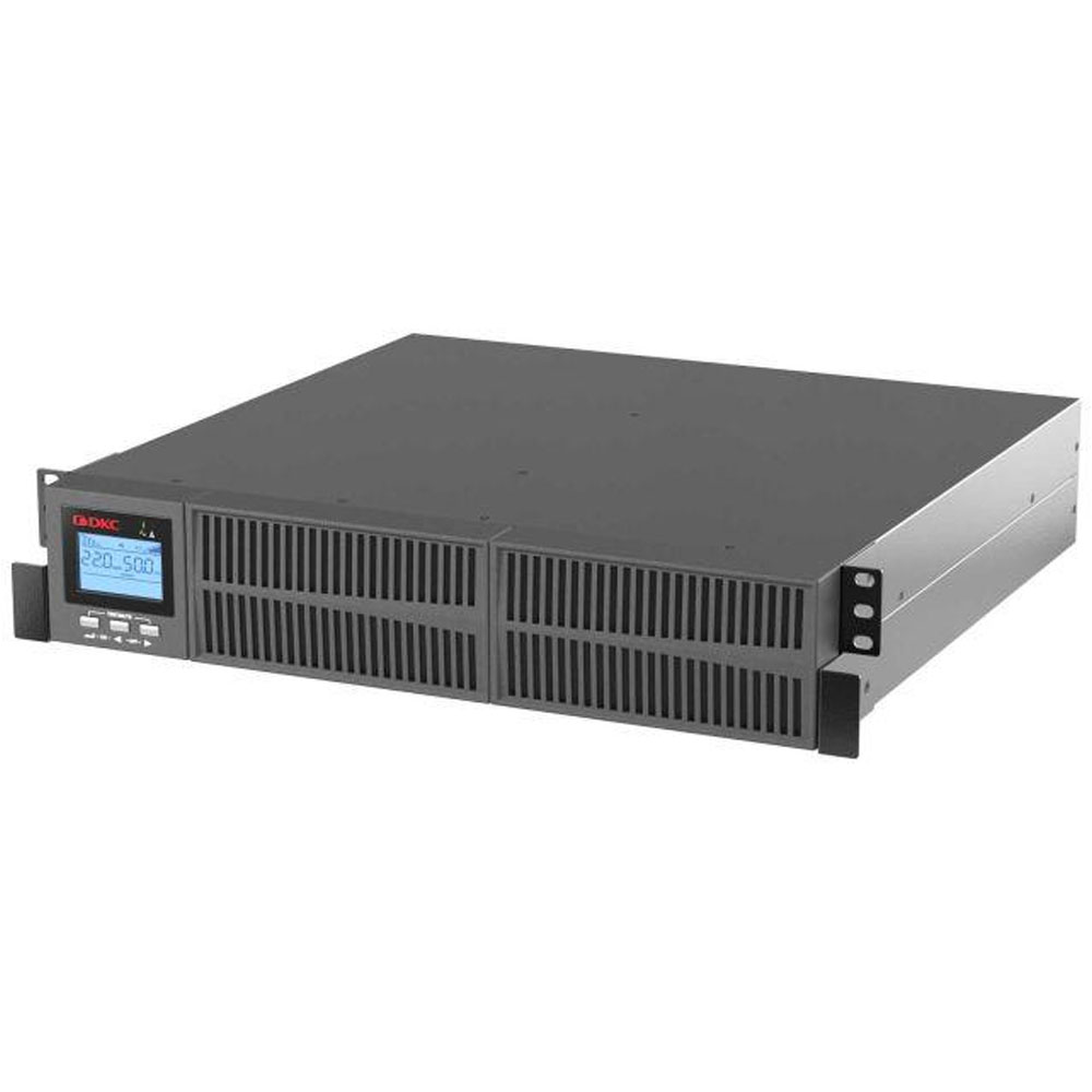 Источник бесперебойного питания DKC Small Rackmount 2000 ВА On-line, 8 разъемов C13, 1 разъем USB, 2 разъема RJ45