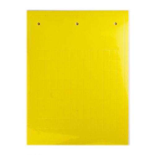Таблички эластичные DKC Mark 15x6 мм с клейким основанием, цвет - желтый, материал - винил