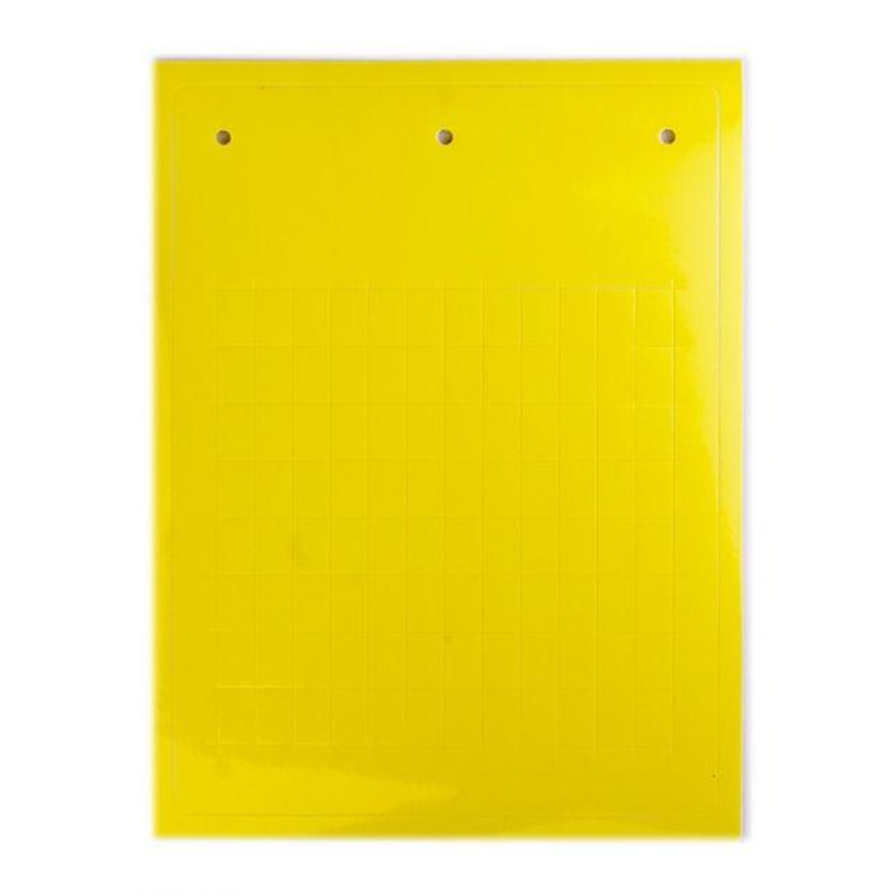 Табличка эластичная DKC Mark 15x6 мм с клейким основанием, цвет - желтый, материал - винил, 1050 тегов
