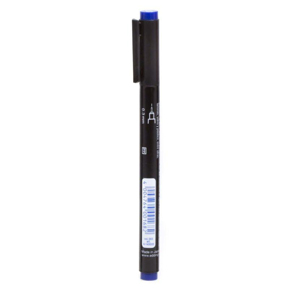 Ручка перманентная DKC Mark шариковая, толщина линии - 0.4 мм, цвет - черный