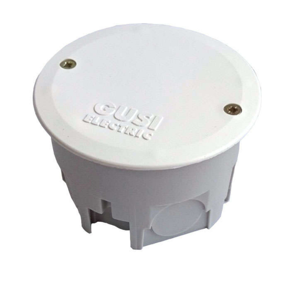 Коробка распределительная GUSI ELECTRIC 68x45 IP30 9 вводов, корпус - пластик, цвет - серый