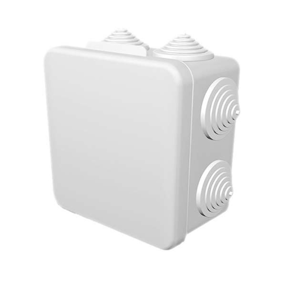 Коробка распределительная GUSI ELECTRIC 100x100x55 IP54 8 вводов, корпус - пластик, цвет - белый