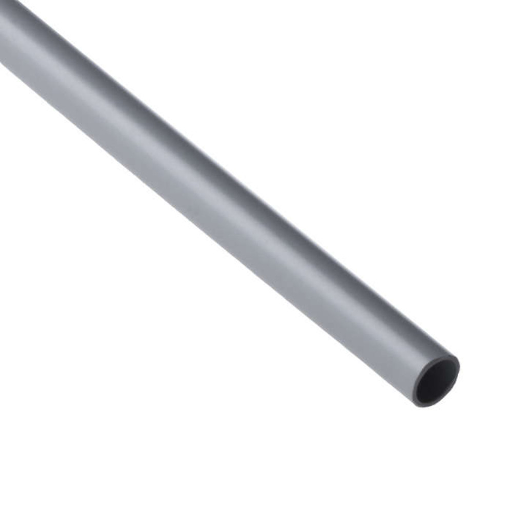 Труба жесткая Ruvinil Дн16 L3 легкая, внешний диаметр 16 мм, длина 3 м, корпус - ПВХ, цвет - серый